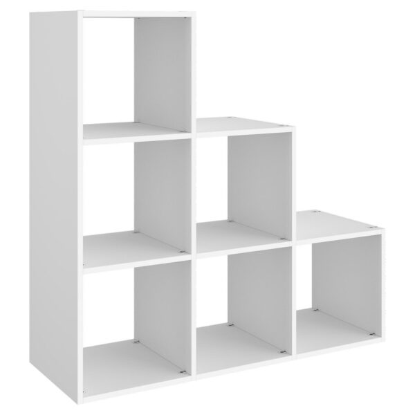 Lugna Cube Shelving Unit Stepped 3-2-1