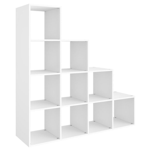 Lugna Cube Shelving Unit Stepped 4-3-2-1