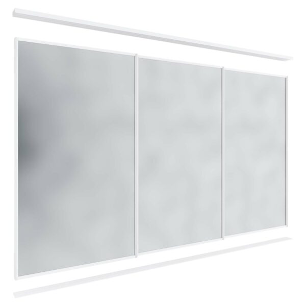 Lugna 3 Sliding Doors Package - 3 Mirror