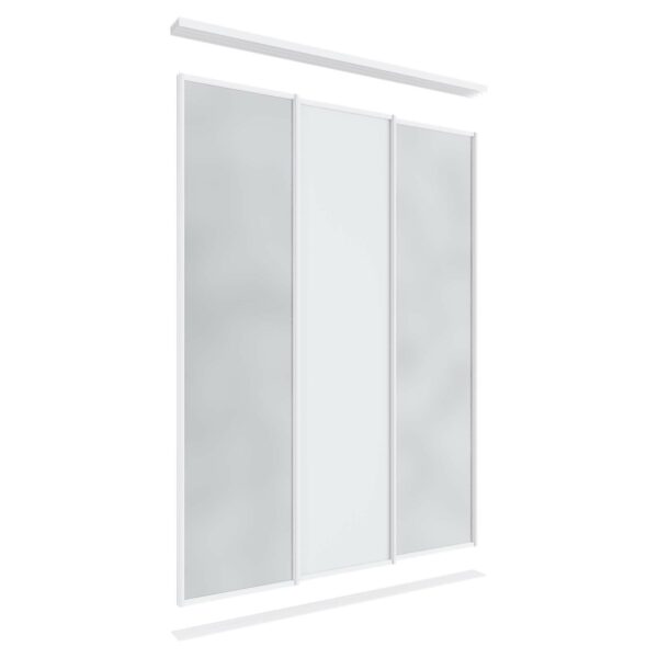 Lugna 3 Sliding Door Package - 2 Mirror 1 Melamine