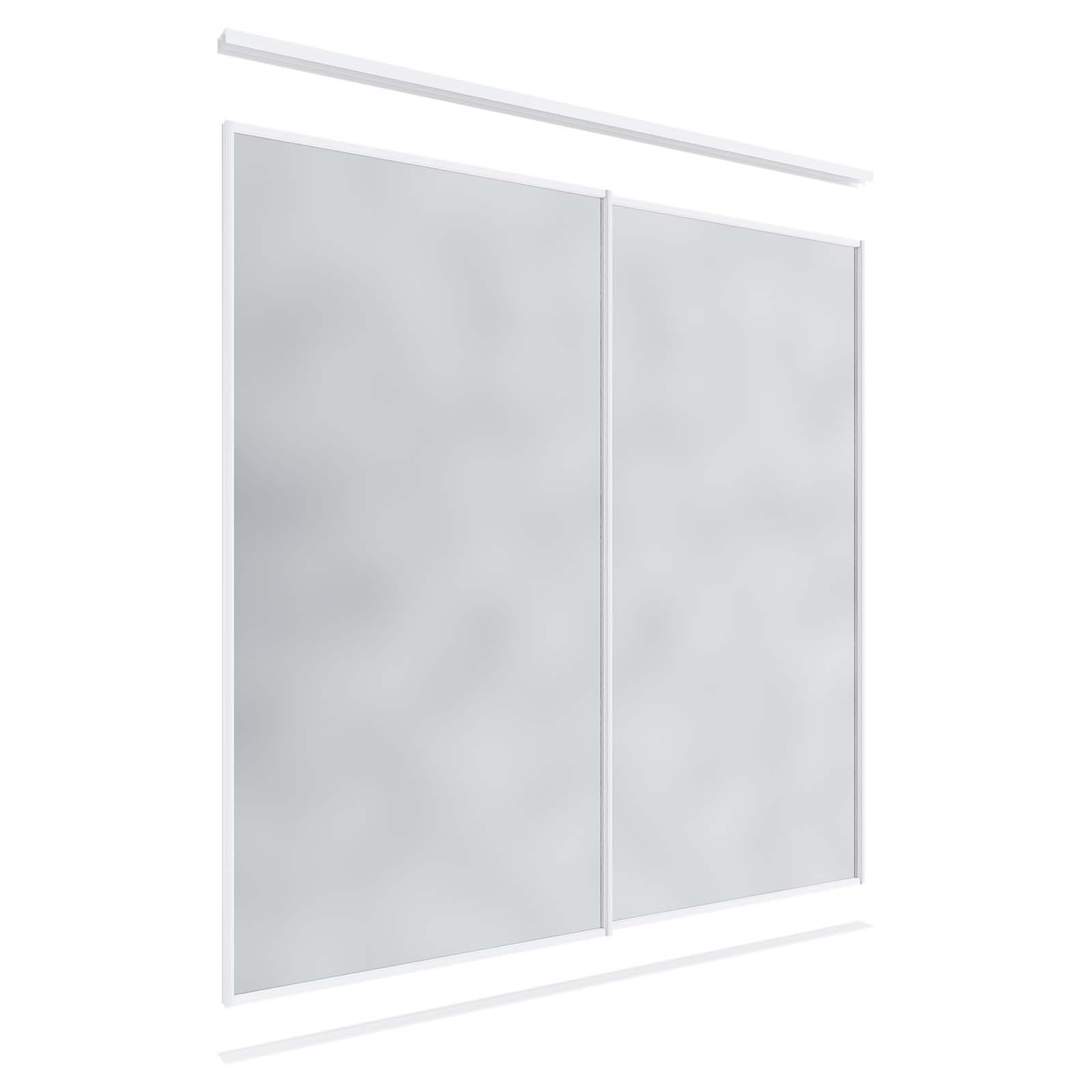 Lugna 2 Sliding Doors Package - 2 Mirror