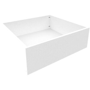 Lugna internal drawer to suit 600 x 580mm cabinet shell in white