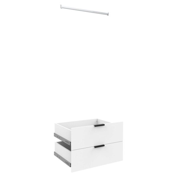 Lugna Insert Kit 2 Drawer 1 Hangrail