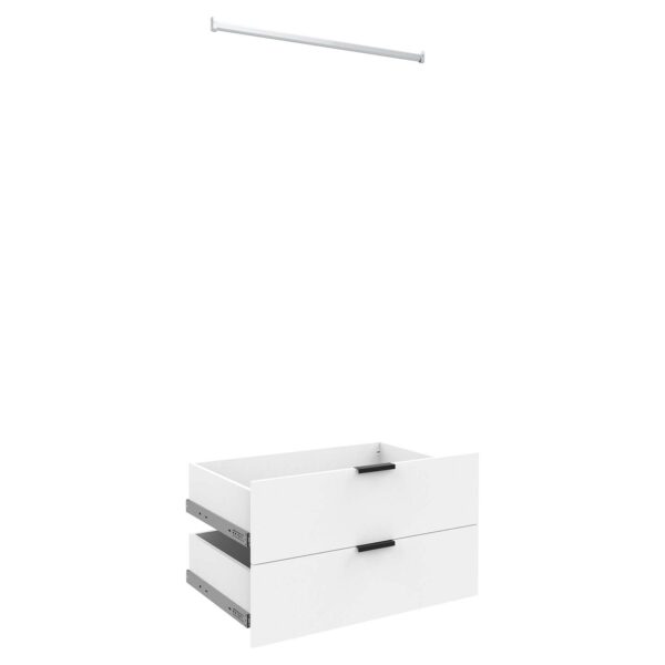 Lugna Insert Kit 2 Drawer 1 Hangrail